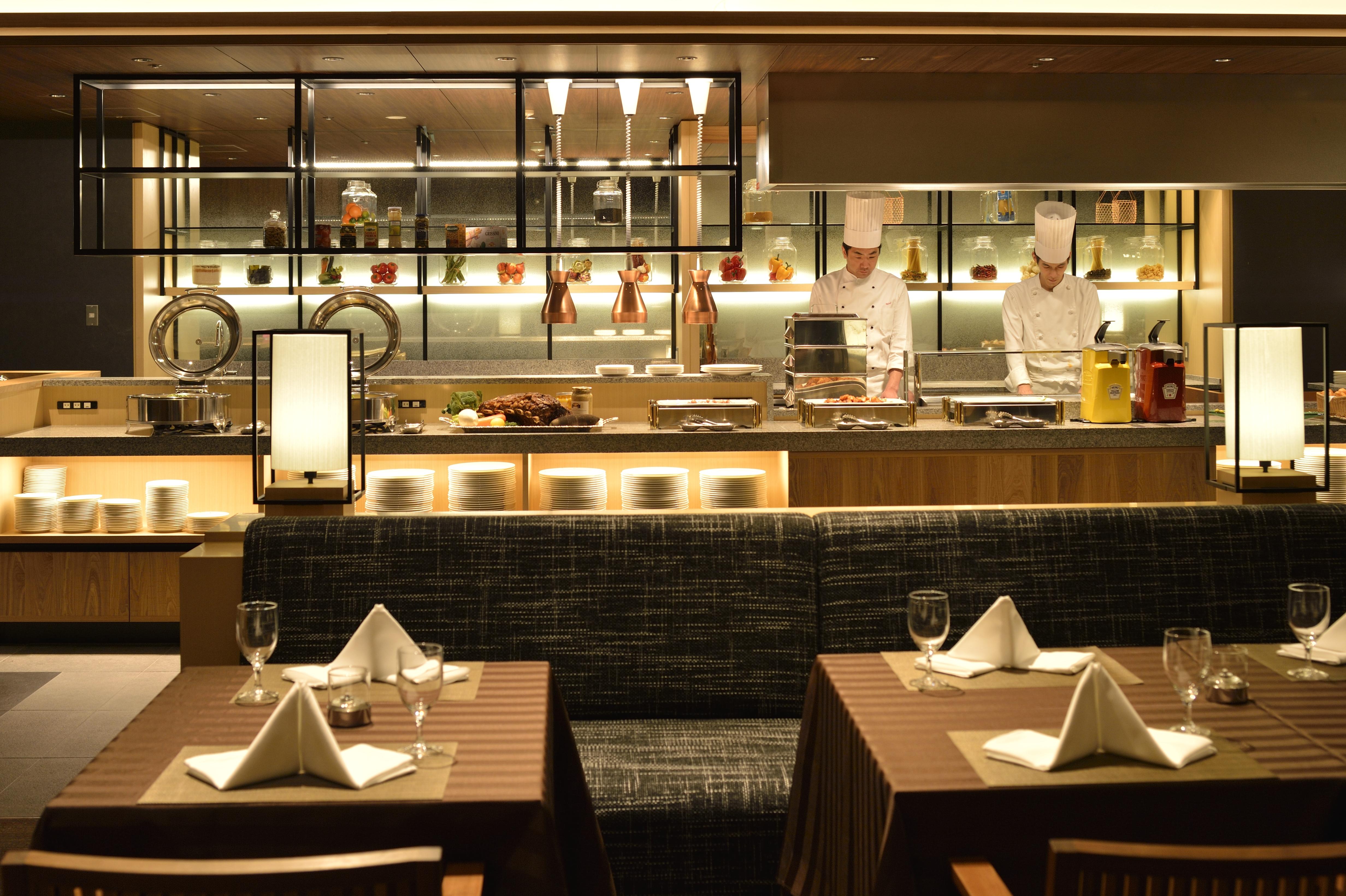 Kyoto Tokyu Hotel Esterno foto The open kitchen at the restaurant